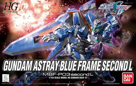 GUNDAM - HG Astray Blue Frame Second L 1/144 - Model Kit