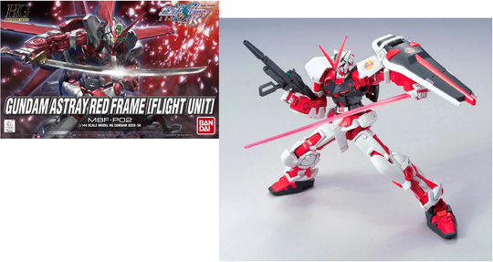 GUNDAM - HG Gundam Astray Red Frame 'Flight Unit' 1/144 - Model Kit