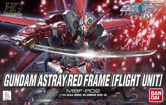 GUNDAM - HG Gundam Astray Red Frame 'Flight Unit' 1/144 - Model Kit