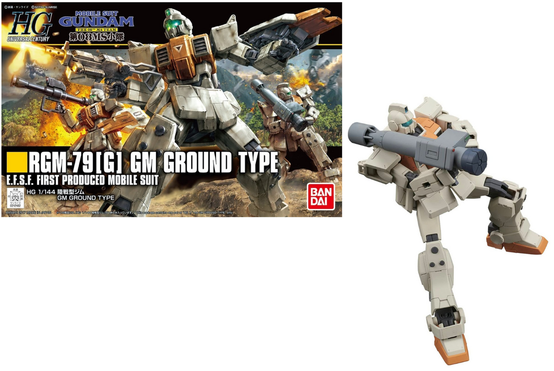 GUNDAM - Model Kit - High Grade - GM Ground Type - 1/144