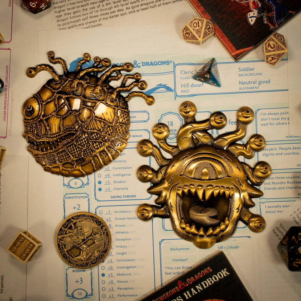 DUNGEONS & DRAGONS - 50th - Twin Limited Edition Medaillon Set