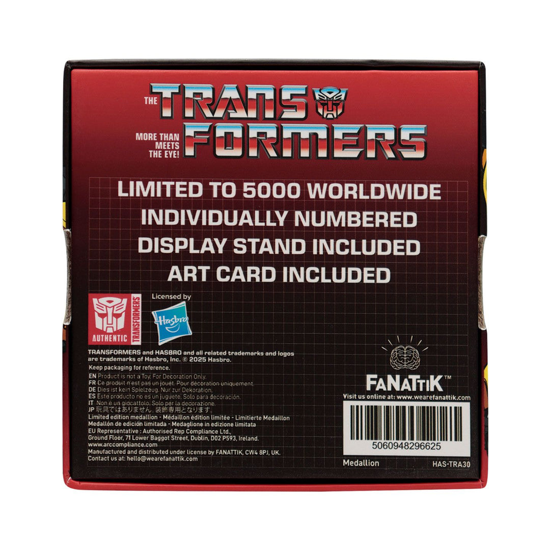 TRANSFORMERS - Bumblebee - Limited Edition Medallion