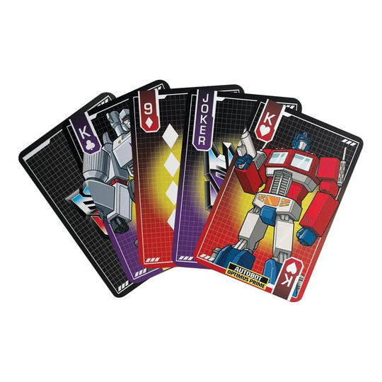 TRANSFORMERS - Playing Cards CDU Containing 12 Packs
