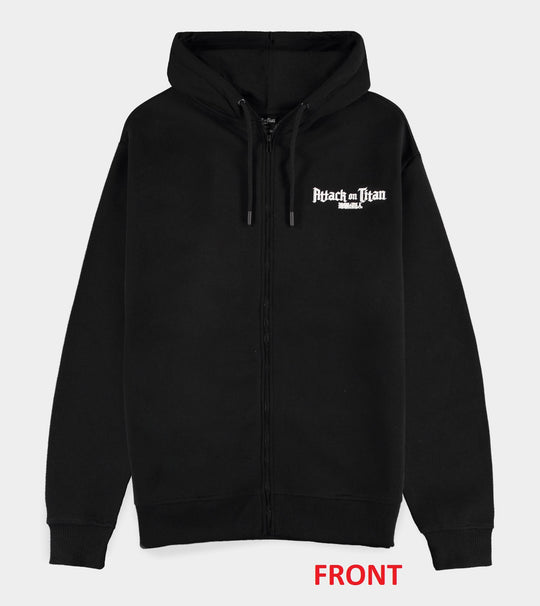 ATTACK ON TITAN - Colossus Titan - Men's Zipper Hoodie (XL)