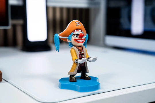 ONE PIECE NETFLIX - Buggy - 'Holdem' Controller & Phone Support - 11cm