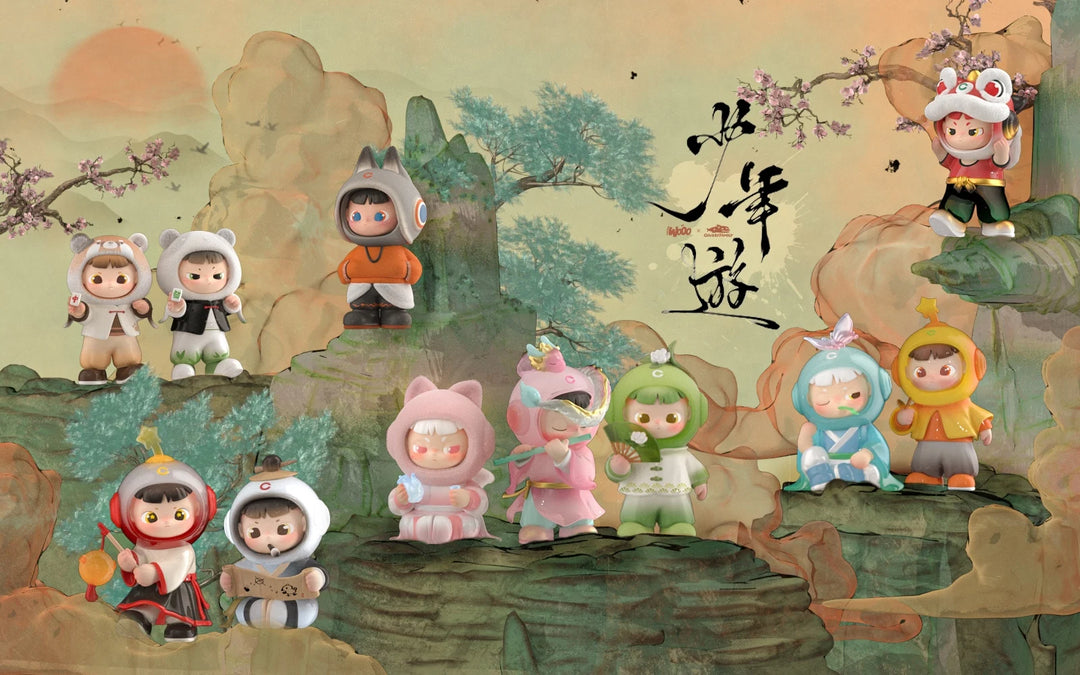 HIDDEN WOOO-Cimmy 150% the young journey Series Blind Box (10pcs)-11cm