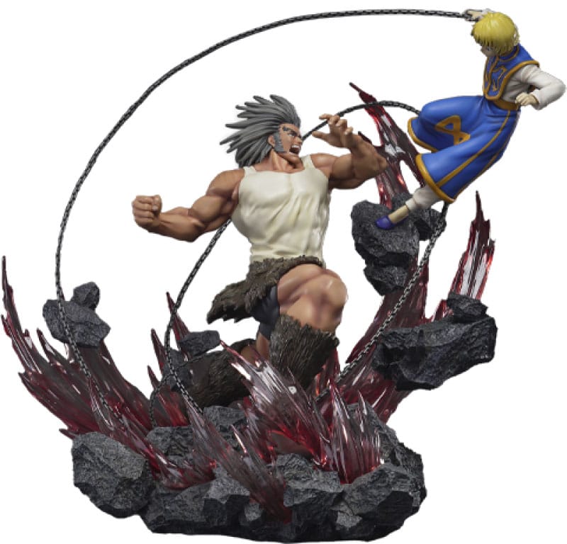 HUNTER X HUNTER - Kurapika VS Uvogin - Statue Elite Dynamic 61cm