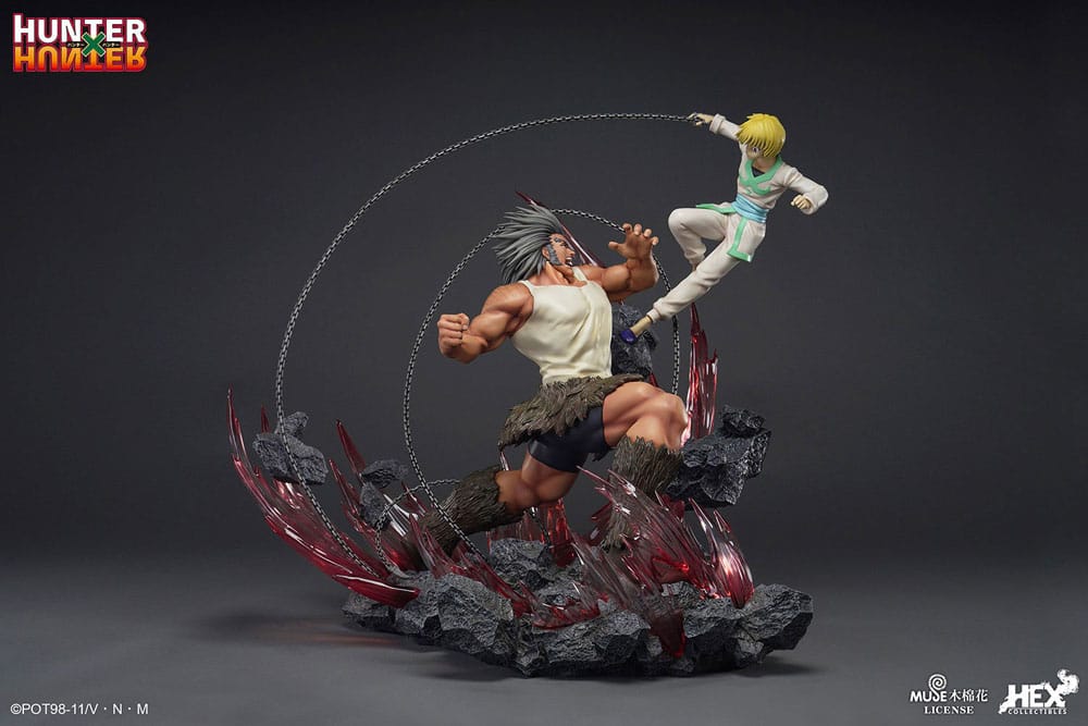 HUNTER X HUNTER - Kurapika VS Uvogin - Statue Elite Dynamic 61cm