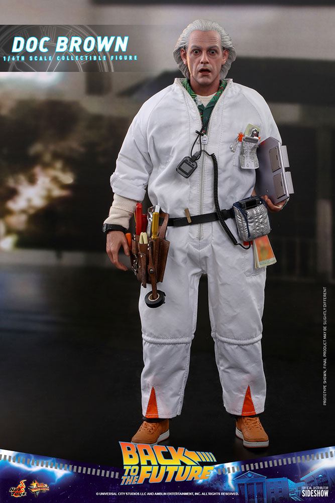 BACK TO THE FUTURE - Doc Brown - Statue 30cm