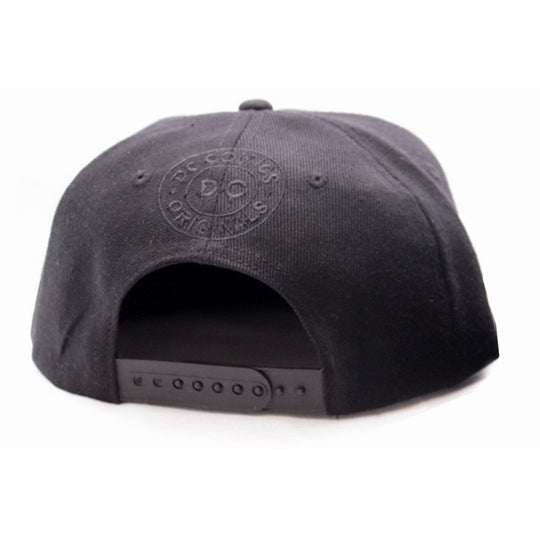 SUPERMAN - Cap DC Comics Logo - Black/Black