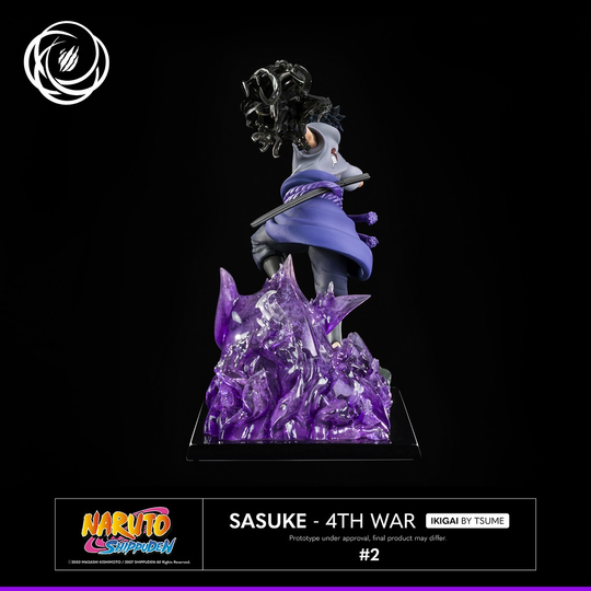 NARUTO - Sasuke Uchiwa Ikigai - 4th War - Resin Statue 1/6 By Tsume