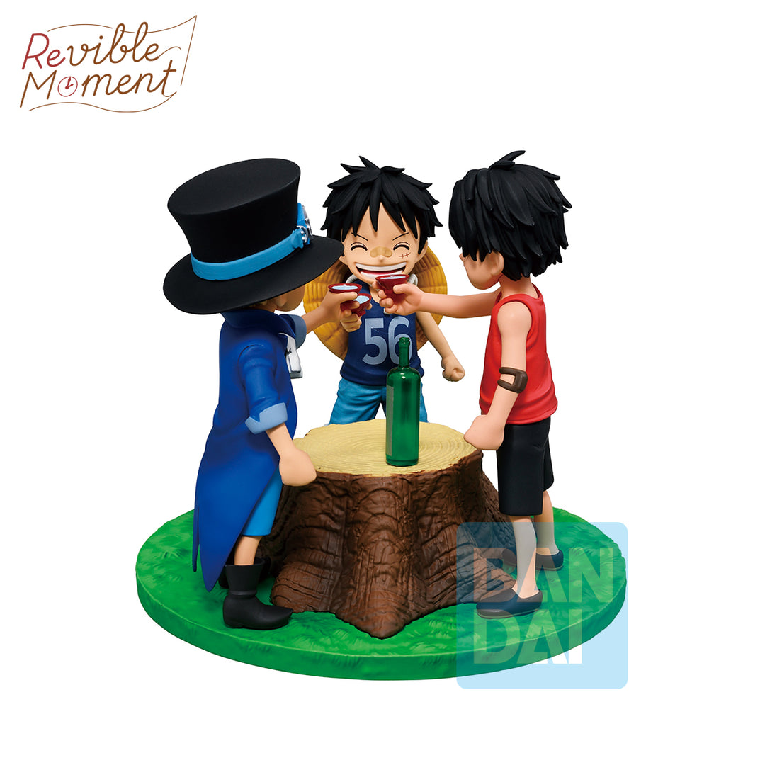 ONE PIECE - Ace & Sabo & Luffy - Figure Dramatic Memories 10cm