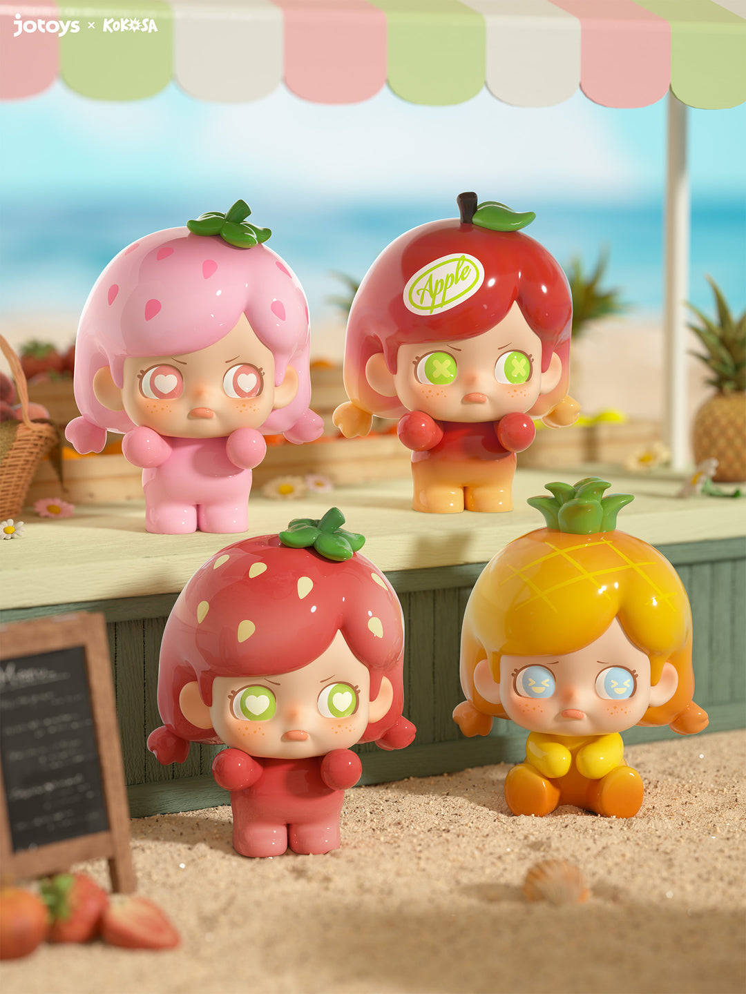 JOTOYS - Kokosa Fruit Party Series BLIND BOX (12pcs) - 4cm