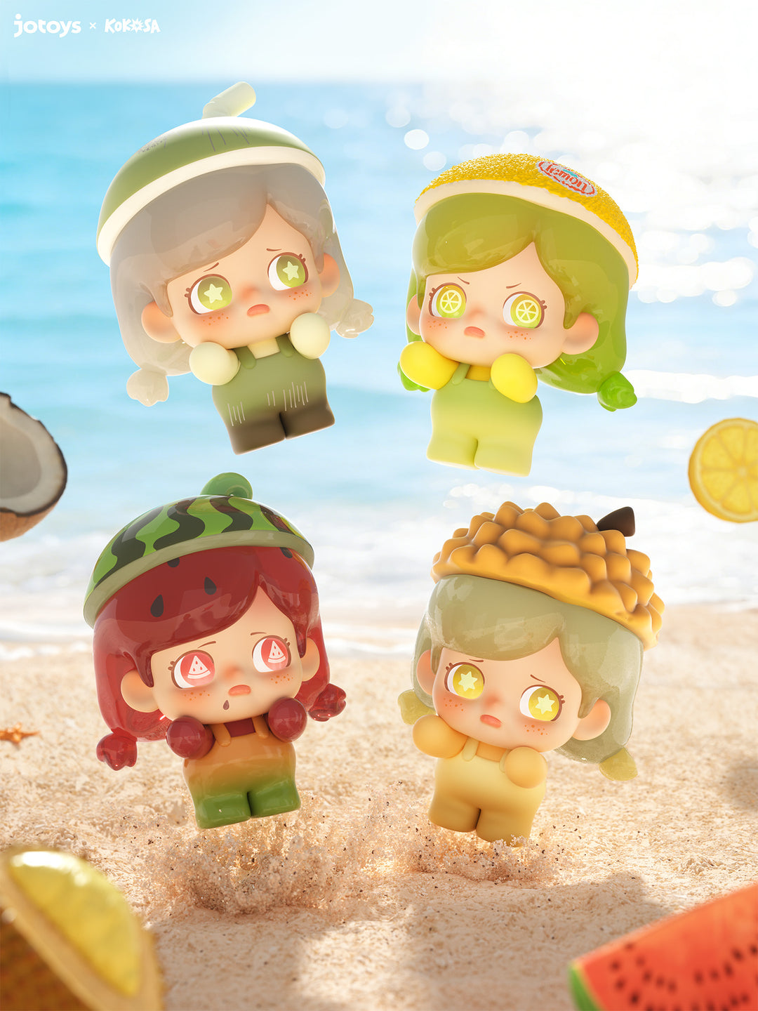 JOTOYS - Kokosa Fruit Party Series BLIND BOX (12pcs) - 4cm