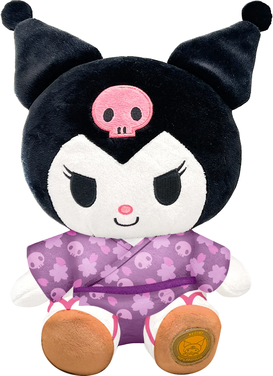 HELLO KITTY - Kuromi "Kimono" - Plush 24cm