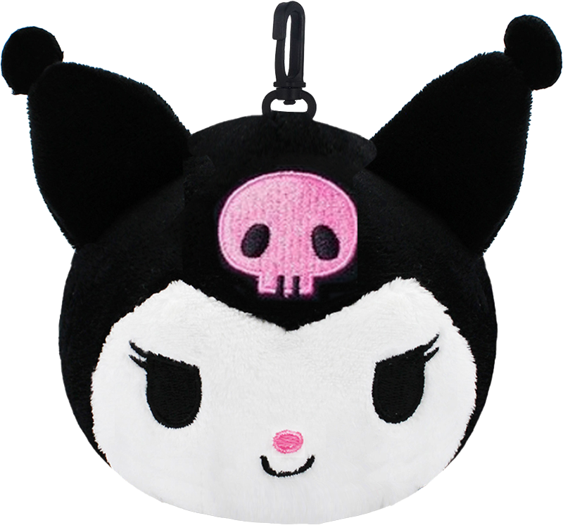 HELLO KITTY - Kuromi - Travel bag with sleep mask 15cm