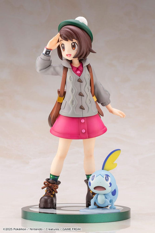 POKEMON - Gloria & Sobble - Statue ARTFXJ 1/8 21cm