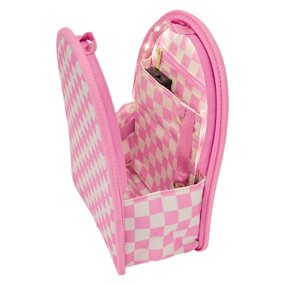 LOUNGEFLY - Checkerboard - Mini Backpack Organiser LoungeFly