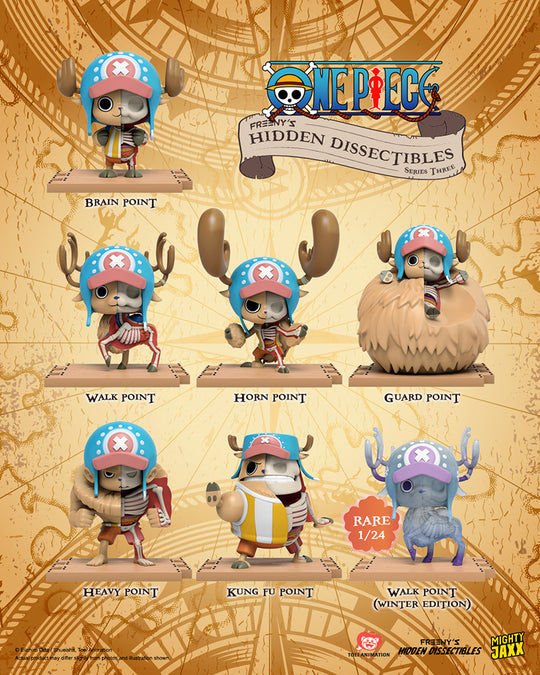 ONE PIECE - Chopper - Freeny's Hidden Dissectibles (Display 6 Fig.)
