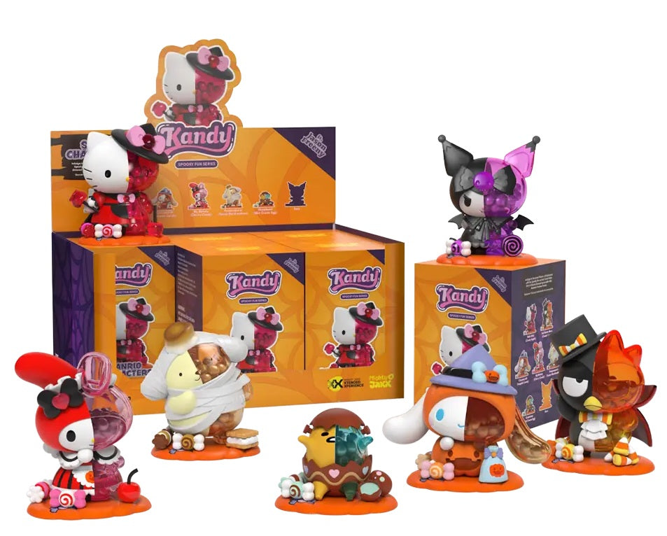HELLO KITTY - Kandy X Sanrio Spooky fun series - Display 6 Fig.