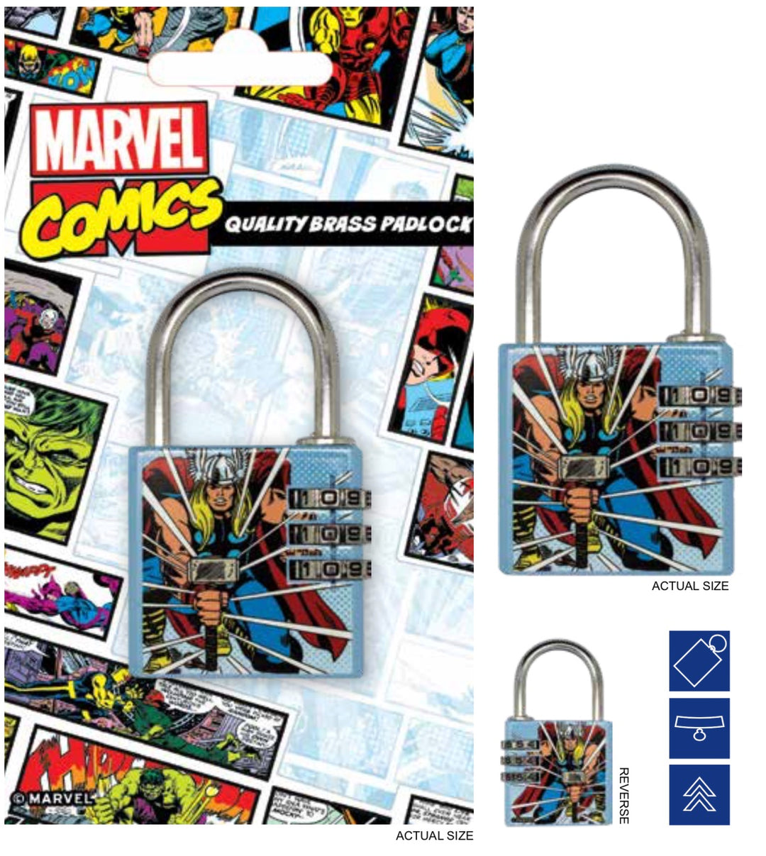 MARVEL - Brass Padlock - Thor