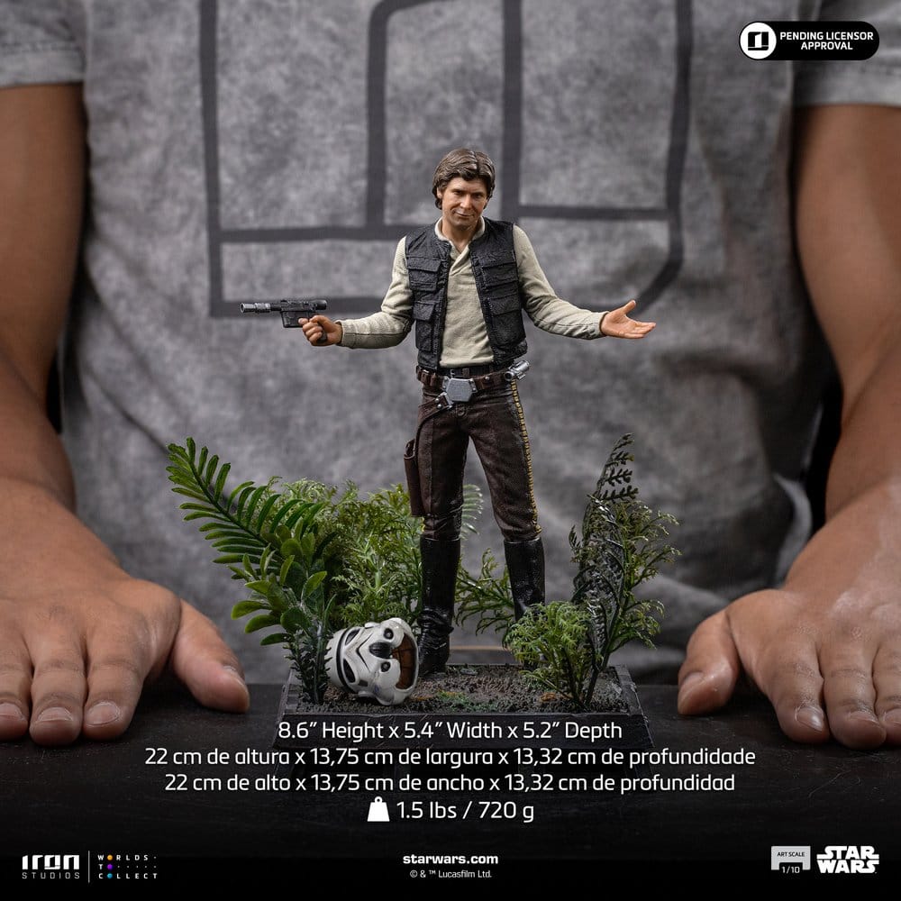 Han Solo -  Star Wars Episode VI - Art Scale 1/10 - 22 cm