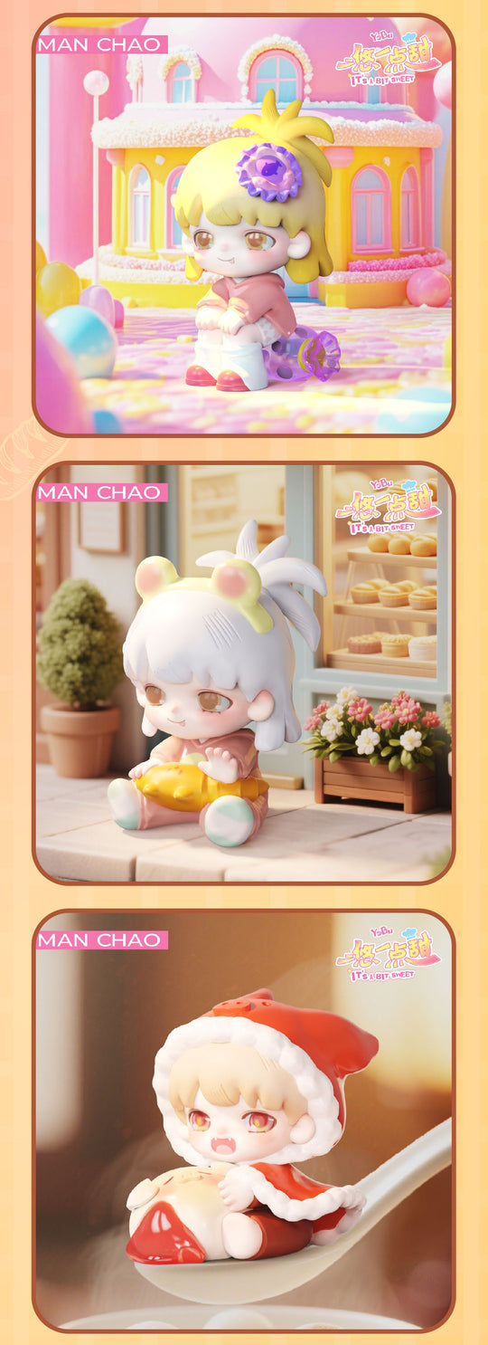 MANCHAO - Youbu It's a bit sweet BLIND BOX (9pcs) - 6-8cm