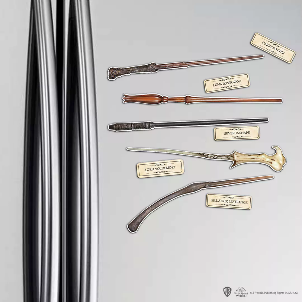 HARRY POTTER - Wand 01 - Board of 10 foam magnets
