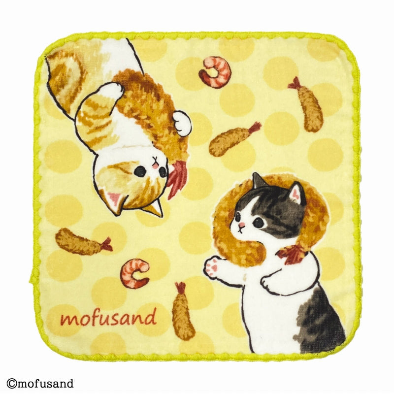 MOFUSAND - Kitten-Nyan Shrimp - Mini Towel 25x25cm