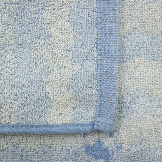 MOFUSAND - Kitten-Nyan Blue Paw Print - Mini Towel 25x25cm