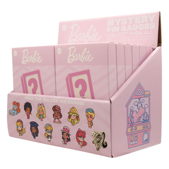 BARBIE - Mystery Box of 12 Pin Badge