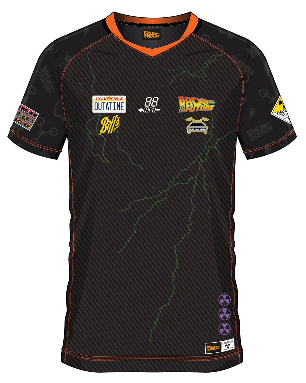 BACK TO THE FUTURE - Hey McFly 85 - Soccer Jersey Men (M)