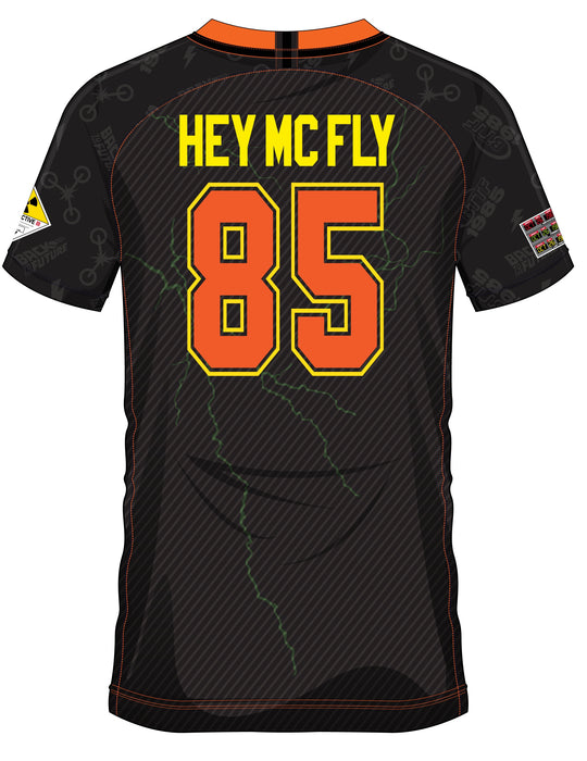 BACK TO THE FUTURE - Hey McFly 85 - Soccer Jersey Men (L)