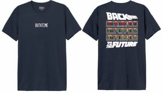 BACK TO THE FUTURE - Outatime - T-Shirt Men (S)