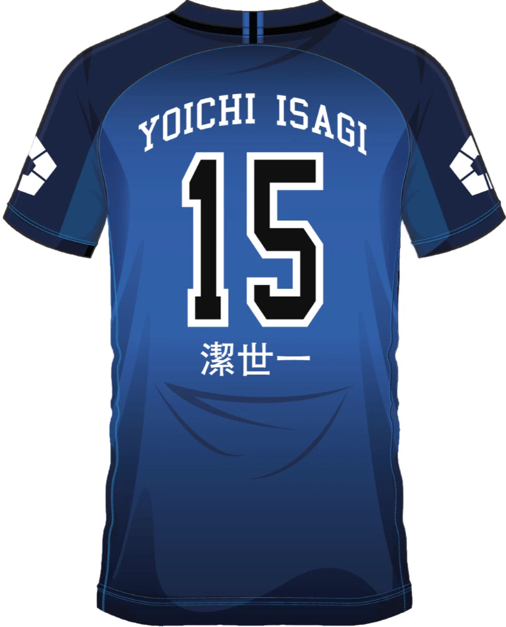 BLUE LOCK - Yoichi Isagi 15 - Soccer Jersey Men (XXL)