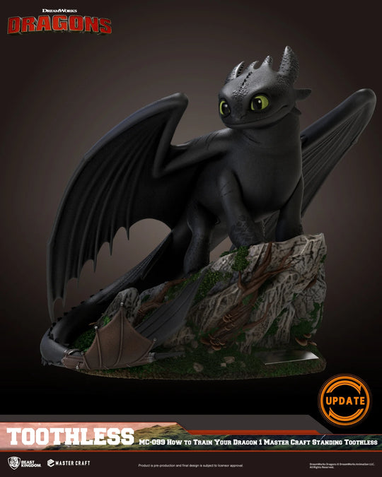 DRAGON - Toothless - Statuette Master Craft 31cm