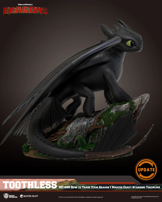 DRAGON - Toothless - Statuette Master Craft 31cm