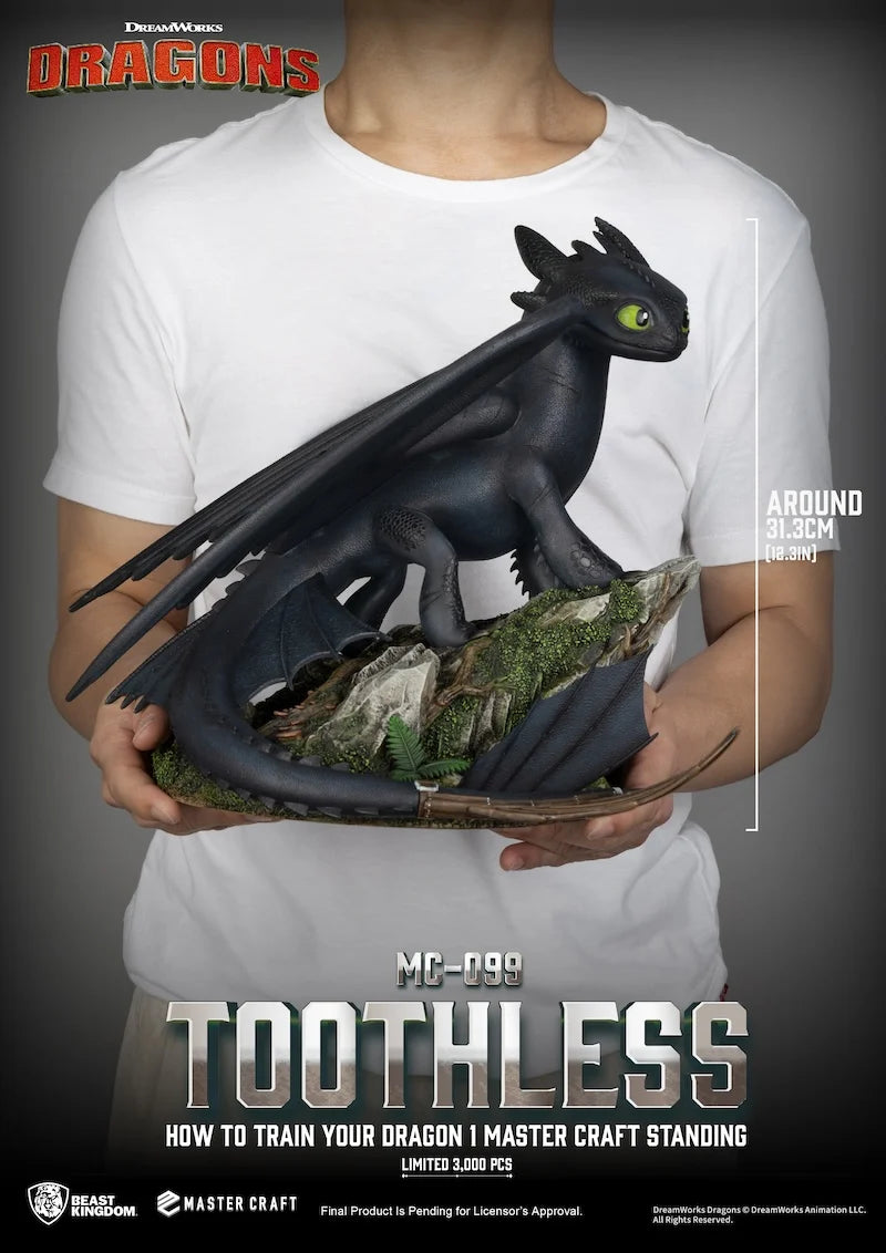 DRAGON - Toothless - Statuette Master Craft 31cm
