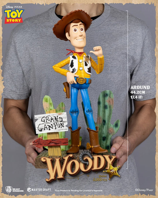 TOY STORY - Sheriff Woody - Statue Master Craft 44cm