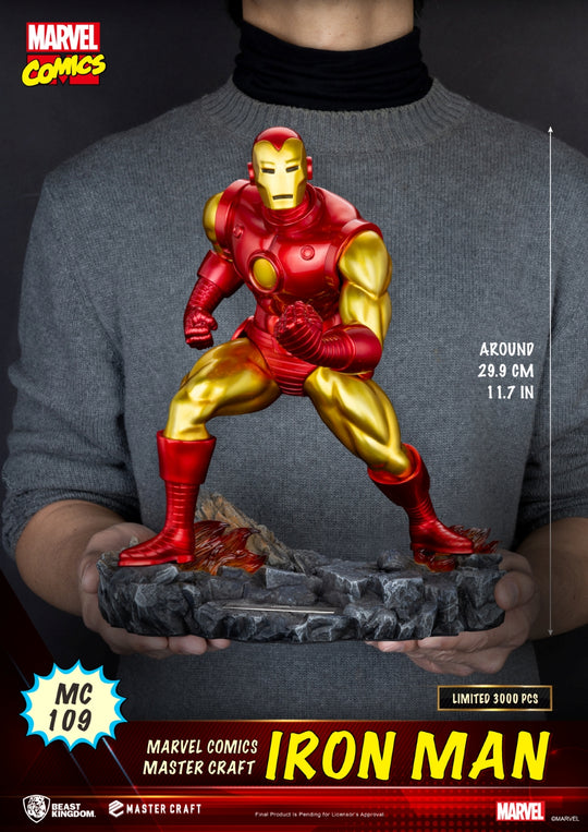 MARVEL - Iron Man "Comics" - Statue Master Craft 29.9cm