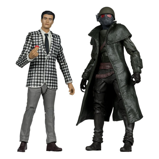 FALLOUT NEW VEGAS - Riot Ranger Armor & Benny - 2 Figure Set 18cm