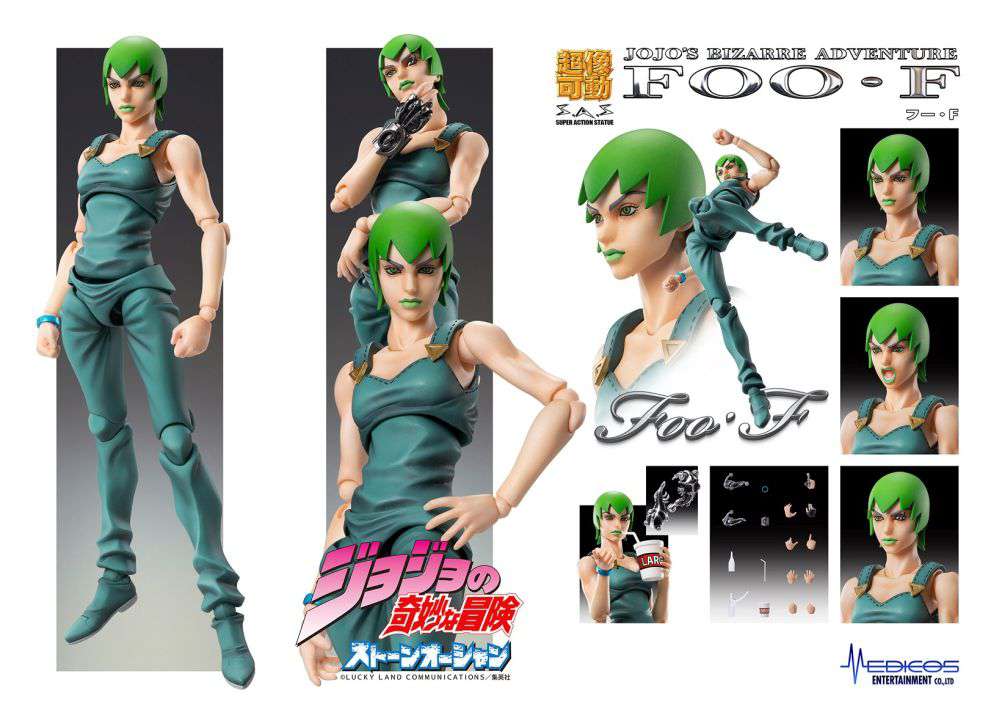 JOJO PART 6 - F.F. - Figure Super Action Chozokado 14cm