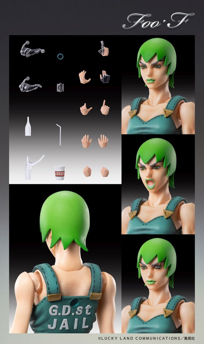 JOJO PART 6 - F.F. - Figure Super Action Chozokado 14cm