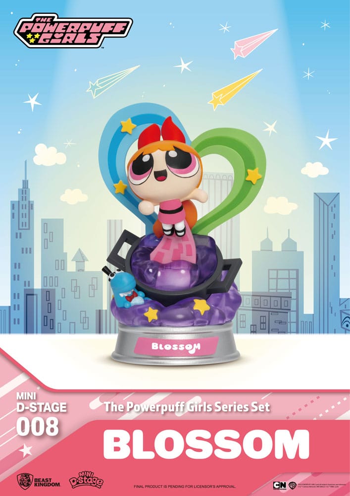 THE POWERPUFF GIRLS - Figure Mini Diorama 12cm assortment x6