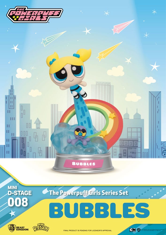 THE POWERPUFF GIRLS - Figure Mini Diorama 12cm assortment x6