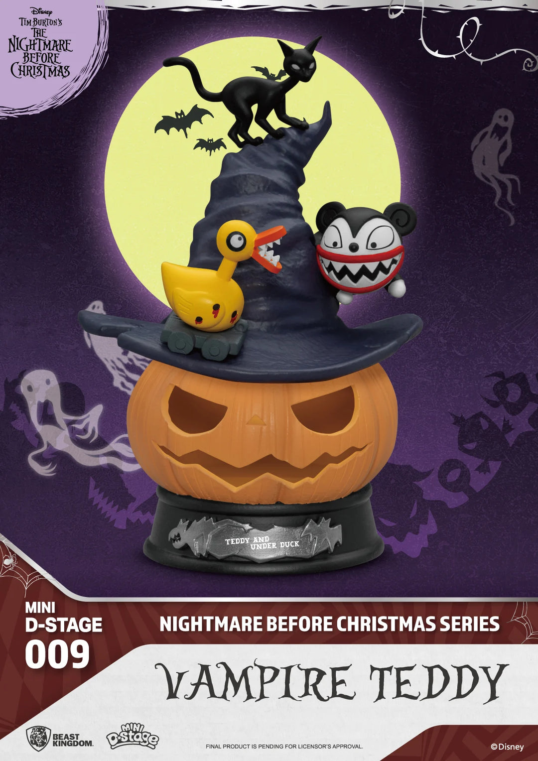 NIGHTMARE BEFORE CHRISTMAS - 6 Mini Diorama Stage 10cm