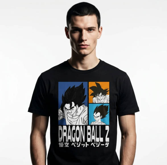 DRAGON BALL Z - Vegito / Vegeta / Goku - T-Shirt (S)