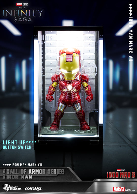 IRON MAN - Hall of Armor Series - 6 Figure set 8cm