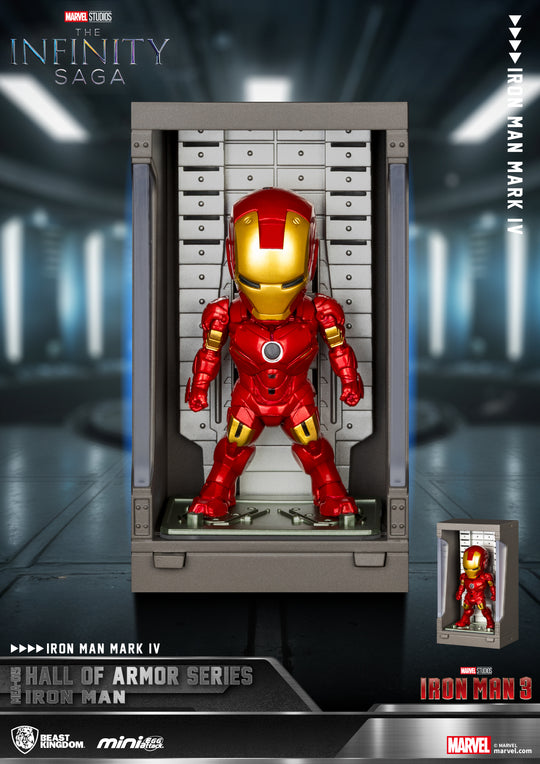 IRON MAN - Hall of Armor Series - 6 Figure set 8cm