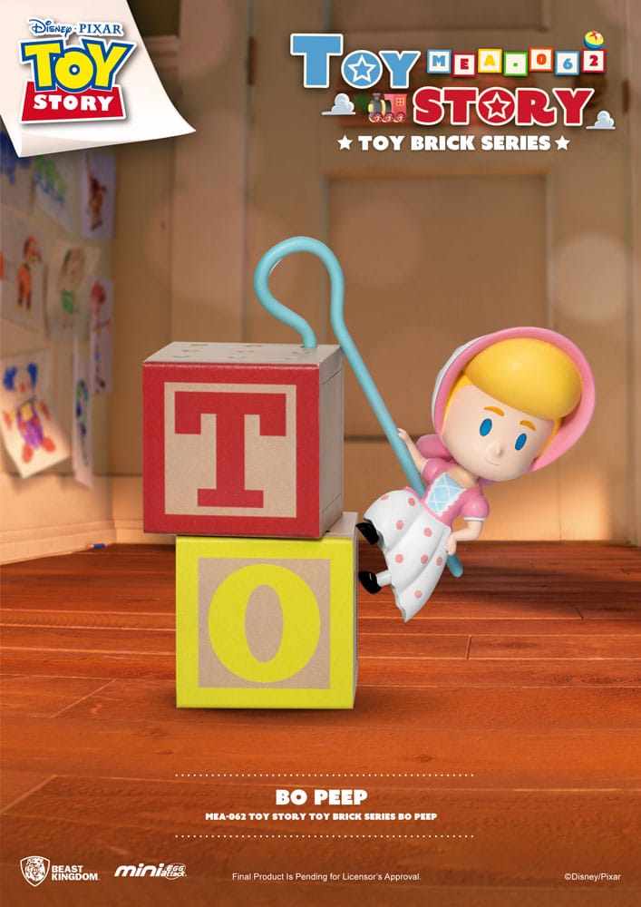 TOY STORY - Toy Brick Series - 8 Mini Egg Attack Figure Set 7cm